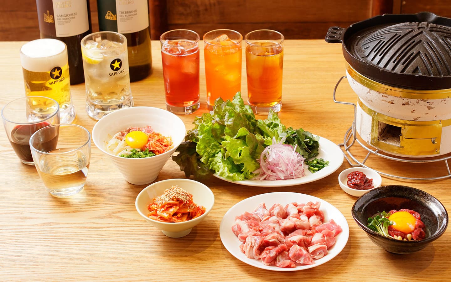 超希少肉あり! <3ヶ国食べ比べコース>