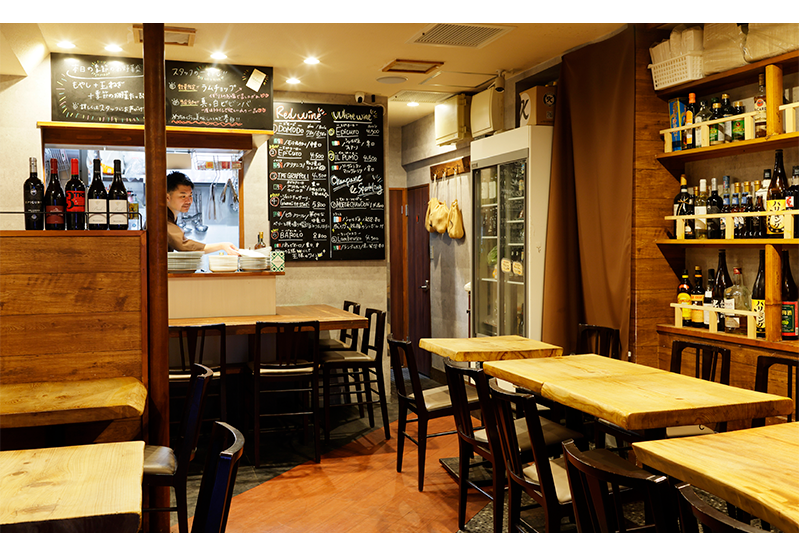 ジンギスカンけやき屋店内の様子