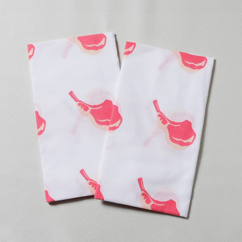 ラムチョップ手拭い